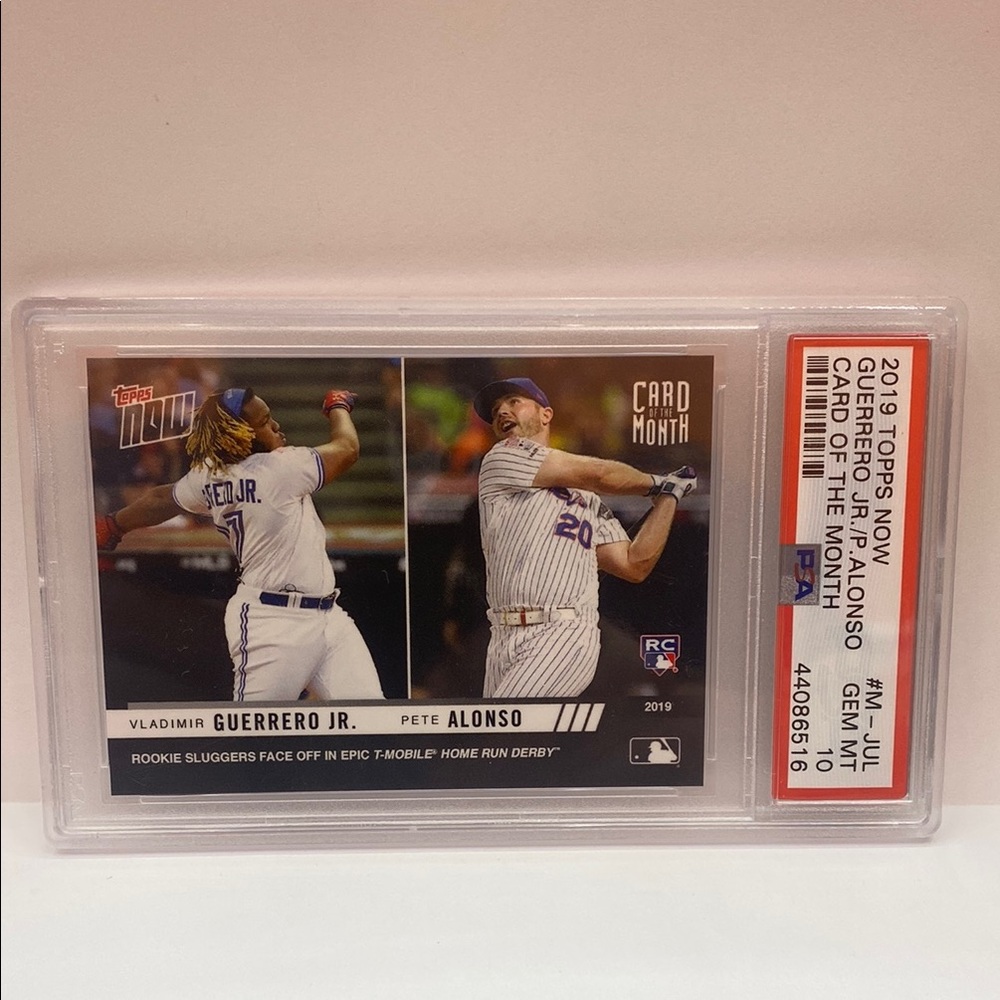 2019 Topps Now Card of the Month Guerrero Jr. Alsonso PSA 10 (MISC14)